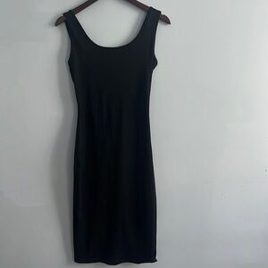 Black Backless Dress